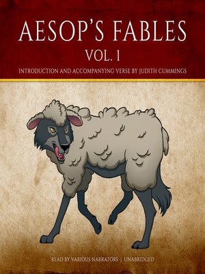 cover image of Aesop's Fables, Volume 1